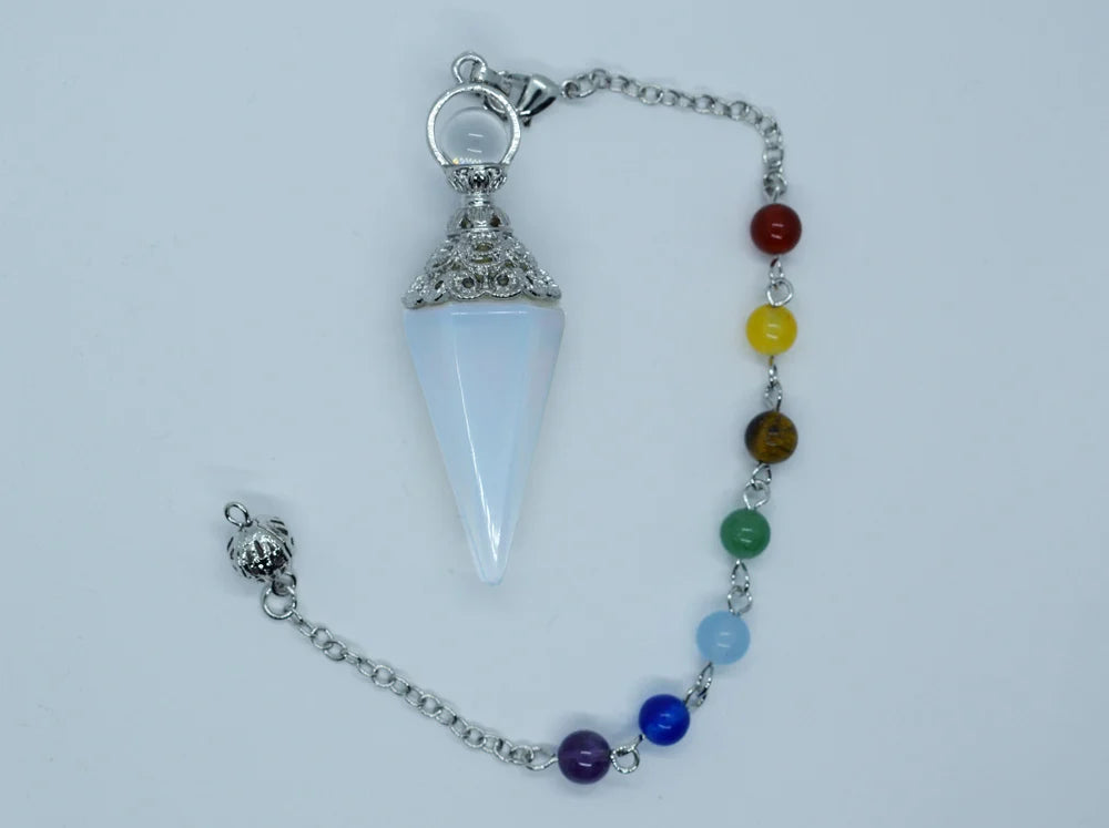 Opalite Chakra Pendulum