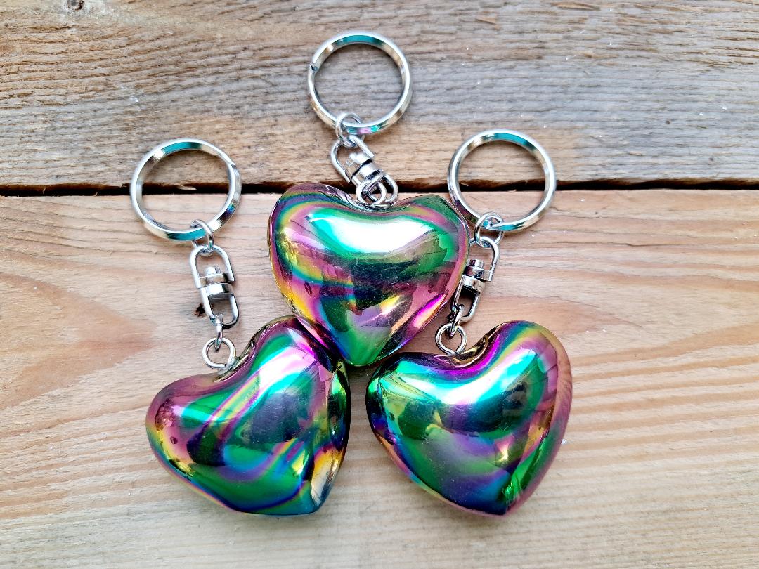 Chime Heart Keyring