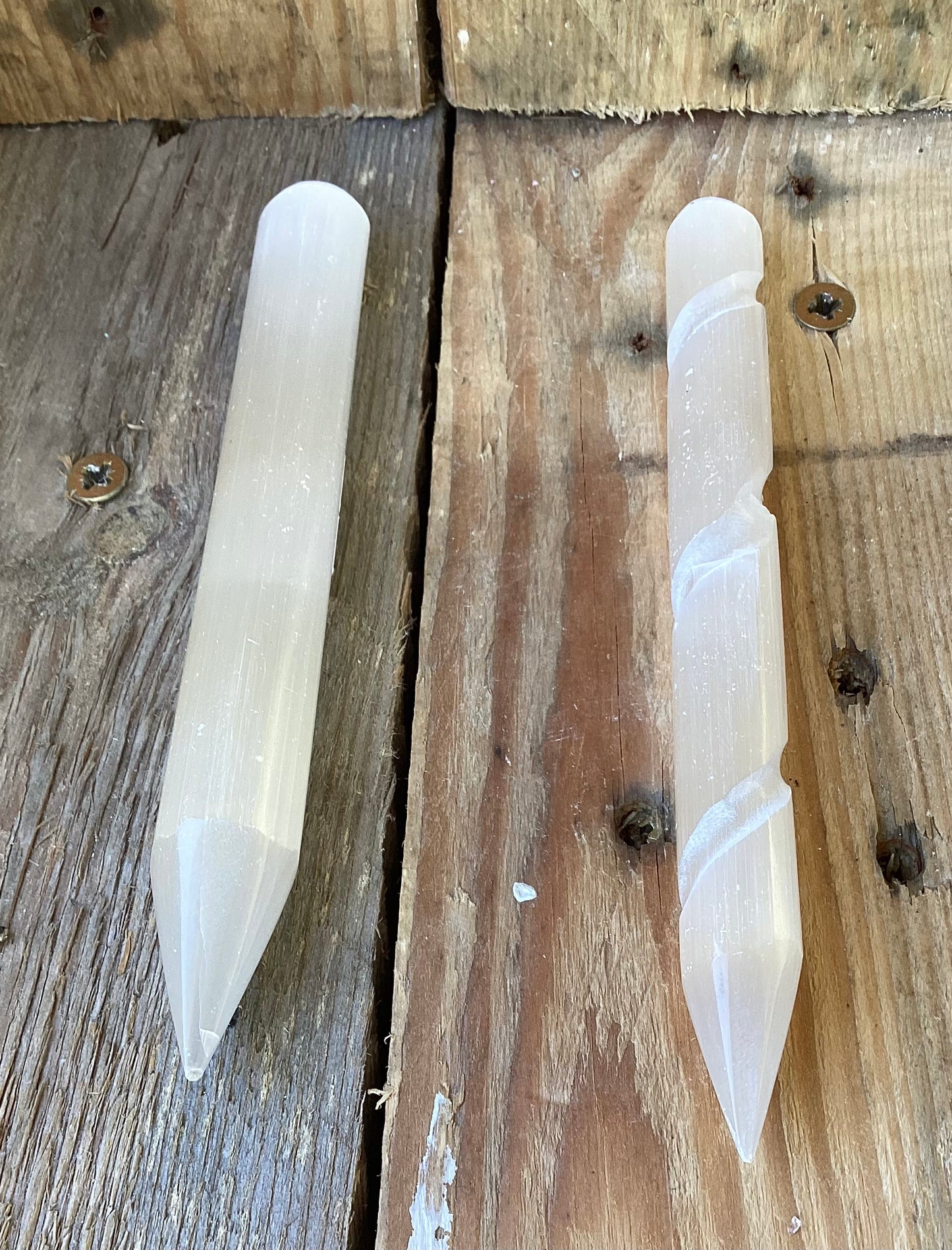 Selenite Wand