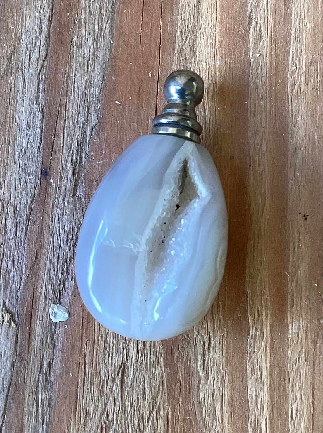 Druzy Agate Mini Perfume Bottle