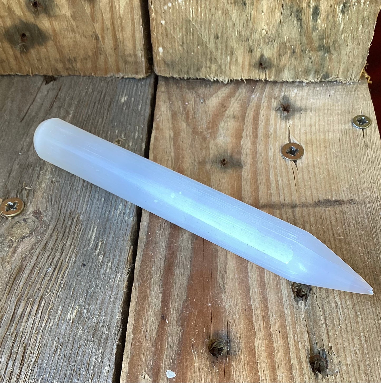 Selenite Wand