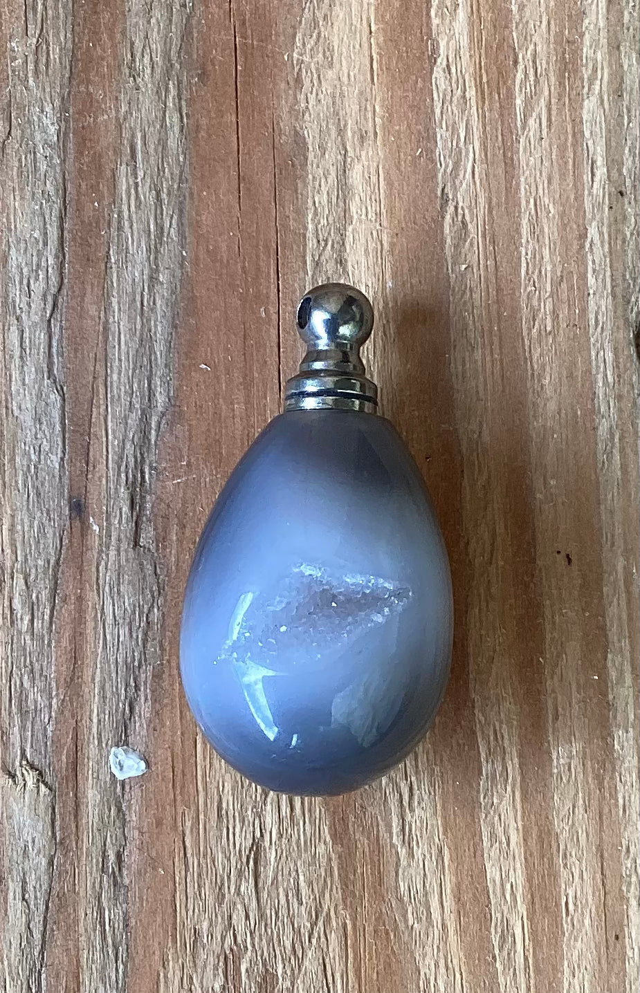 Druzy Agate Mini Perfume Bottle