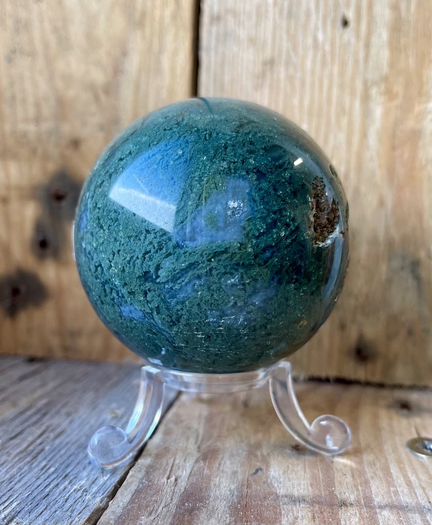 Moss Agate Sphere